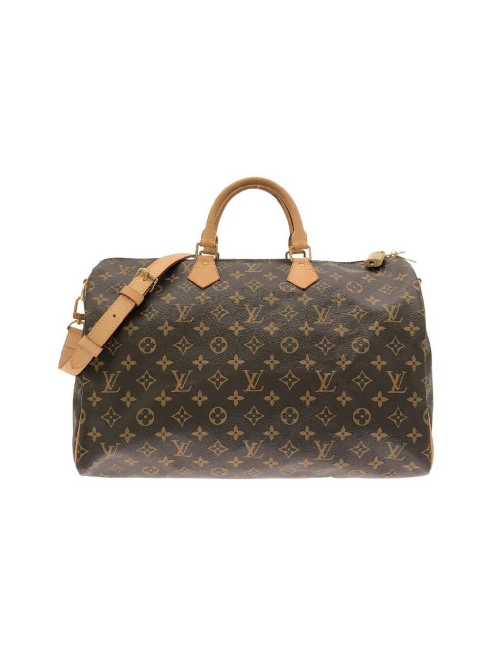 Louis Vuitton Monogram Speedy Bandouliere 40 Boston Bag